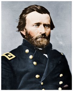 Général Ulysses S. Grant, soldat et politicien américain, vers 1860