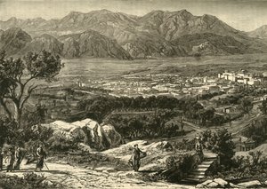 Vue générale de Sparte, restaurée