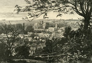 Vue générale de Winchester, 1898 - Unbekannt