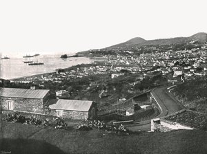 Vue générale de Funchal, Madère, Portugal, 1895 - Unbekannt