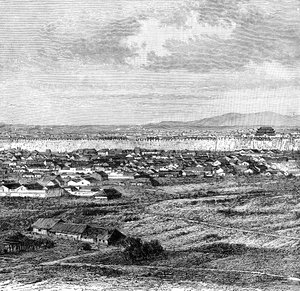 Vue générale de Nankin, vers 1890 - Unbekannt