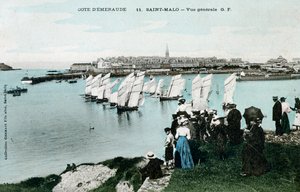 Vue générale de Saint-Malo, Bretagne, France, 20ème siècle - Unbekannt