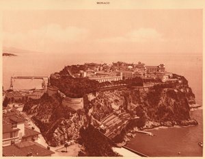 Vue générale de la Principauté de Monaco, 1930 - Unbekannt
