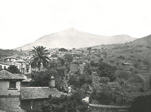 Vue générale montrant le Pic, Tenerife, Canaries, Espagne, 1895 - Unbekannt