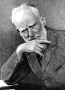 George Bernard Shaw 1856-1950, auteur irlandais, début du 20ème siècle - Unbekannt
