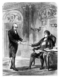 George Canning 1770-1827 recevant sa nomination comme Premier ministre, 1827 - Unbekannt