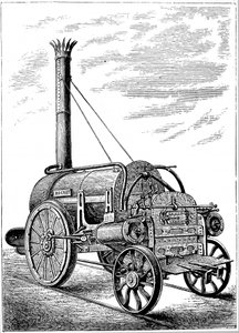 Locomotive Rocket de George Stephenson, vers 1875 - Unbekannt
