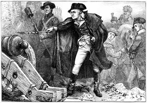 George Washington au siège de Yorktown, Virginie, 1781 vers 1880 - Unbekannt