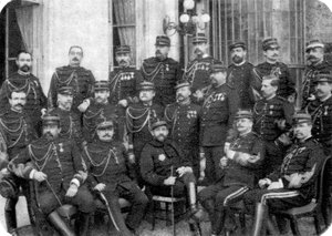 Georges Boulanger, général et homme politique français, avec d