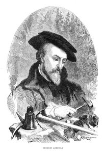 Georgius Agricola, médecin, minéralogiste et métallurgiste allemand du XVIe siècle