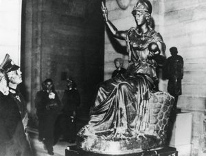 Le maréchal allemand von Rundstedt visitant le Louvre, Paris occupé, octobre 1940 - Unbekannt