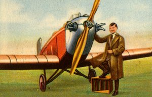 Aviateur allemand Friedrich Karl von Koenig-Warthausen - Unbekannt