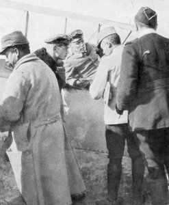 Aviateurs allemands abattus par l