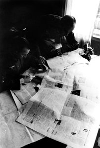Censure allemande de la presse française, Paris occupé, mai 1944 - Unbekannt