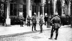 Occupation allemande de Bruxelles, Première Guerre mondiale, 1914 - Unbekannt