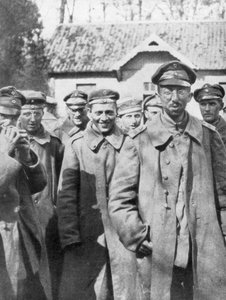 Prisonniers allemands capturés le 18 avril 1918, France - Unbekannt