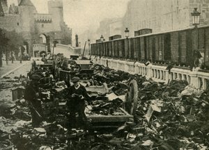 Marins allemands à Anvers, Belgique, Première Guerre mondiale, 1914, vers 1920 - Unbekannt