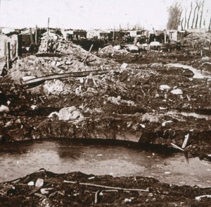 Abri allemand, Noordschote, Flandre, Belgique, vers 1914-1918 - Unbekannt