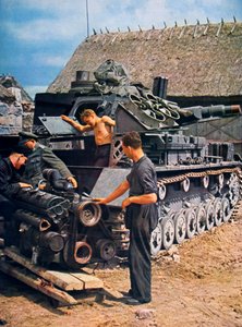 Soldats allemands en France occupée, 1943 - Unbekannt