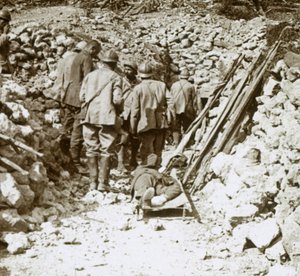 Blessés allemands, Thiaumont, Verdun, nord de la France, vers 1914-1918 - Unbekannt