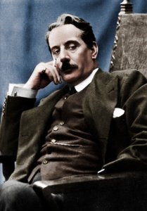Giacomo Puccini 1858-1924, compositeur italien, 1910