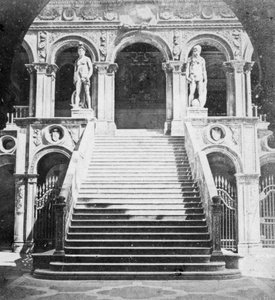 Escalier des Géants, Palais des Doges, Venise, Italie, fin 19e ou début 20e siècle - Unbekannt