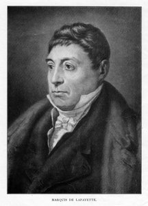 Gilbert du Motier, marquis de Lafayette, chef militaire et homme d