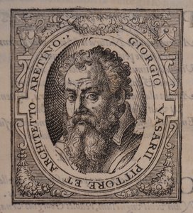 Giorgio Vasari. De : Giorgio Vasari, Les vies des plus excellents peintres, sculpteurs et architectes italiens, 1568 - Unbekannt
