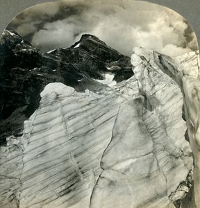 Vue glaciaire dans les Rocheuses canadiennes, C.-B., Canada, 1903 - Unbekannt