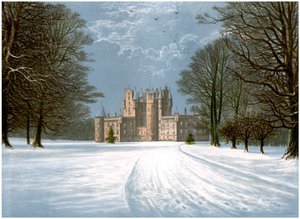 Château de Glamis, Angus, Écosse, résidence du comte de Strathmore, vers 1880 - Unbekannt