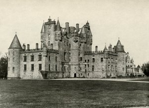 Château de Glamis, la maison ancestrale de la reine Elizabeth, 1937