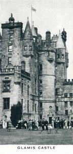 Château de Glamis, vers 1937