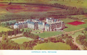 Hôtel Gleneagles, Perthshire, vers 1930