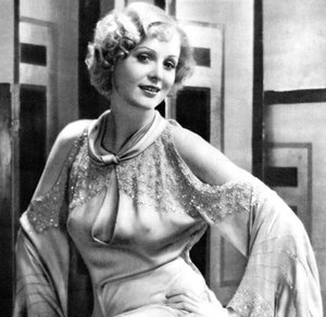 Gloria Stuart, actrice américaine de théâtre, télévision et cinéma, 1934-1935
