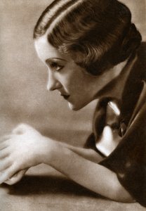 Gloria Swanson, actrice américaine, 1933 - Unbekannt