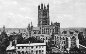 Cathédrale de Gloucester, Gloucester, Gloucestershire, début du 20ème siècle - Unbekannt