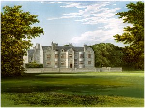 Glynde Place, Sussex, maison de Viscount Hampden, c1880 - Unbekannt