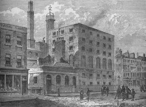 Brasserie Golden Square, Soho, Westminster, Londres, vers 1875-1878 - Unbekannt