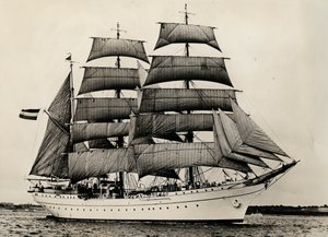 Gorch Fock pour la première fois sous voile, 1933 - Unbekannt