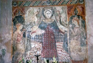 Peinture murale gothique dans l