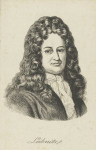 Gottfried Wilhelm Leibniz 1646-1716, c. 1800 - Unbekannt