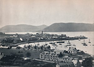 Gourock - La ville et le port, 1895 - Unbekannt