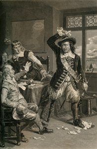 Le gouverneur Stuyvesant détruisant la convocation à se rendre, 1877