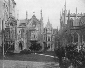 Église Grace et presbytère, New York, USA, vers 1900 - Unbekannt