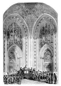 Grande Entrée, Palais de Westminster, Londres, vers 1888 - Unbekannt