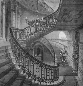 Grand escalier de Carlton House, Westminster, Londres, vers 1820 - Unbekannt
