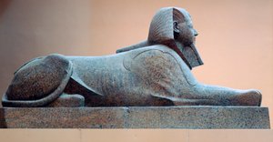 Sphinx en granit d