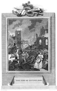 Grand incendie de Londres, 1666, 1825