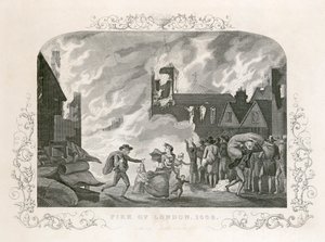Grand Incendie de Londres, 1666, XIXe siècle
