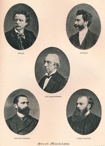 Grands musiciens - Planche IX, 1895 - Unbekannt